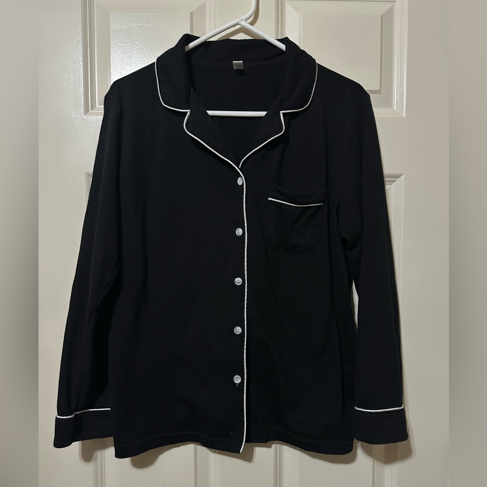 Women's Black Pajama Set